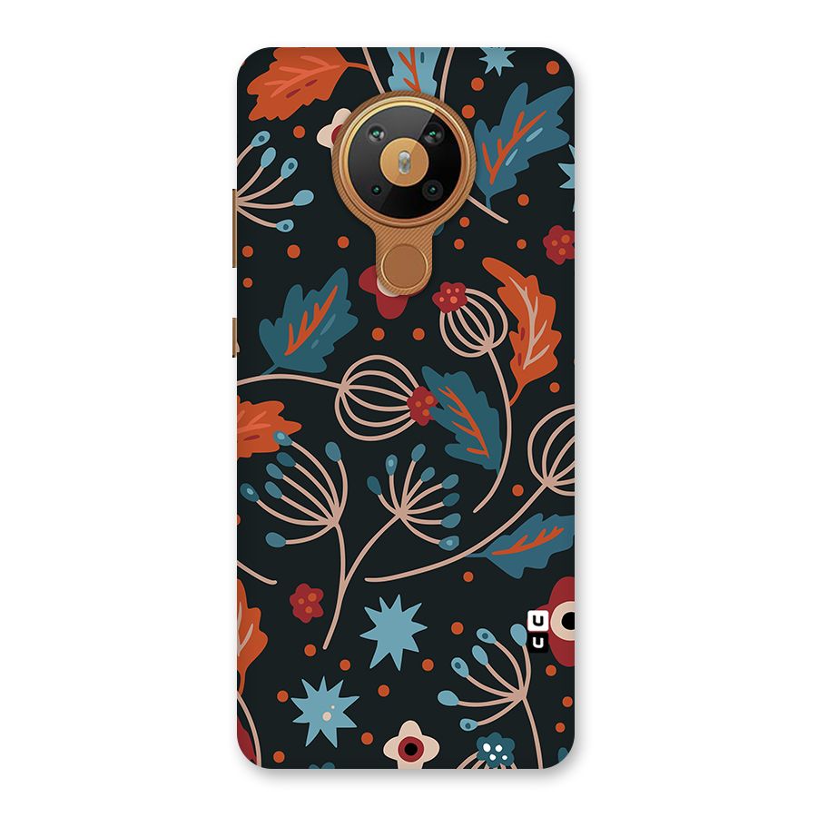Nordic Arts Leaves Back Case for Nokia 5.3