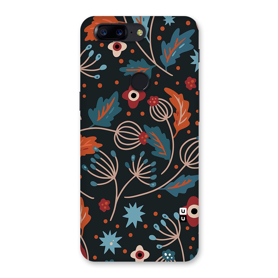 Nordic Arts Leaves Back Case for OnePlus 5T