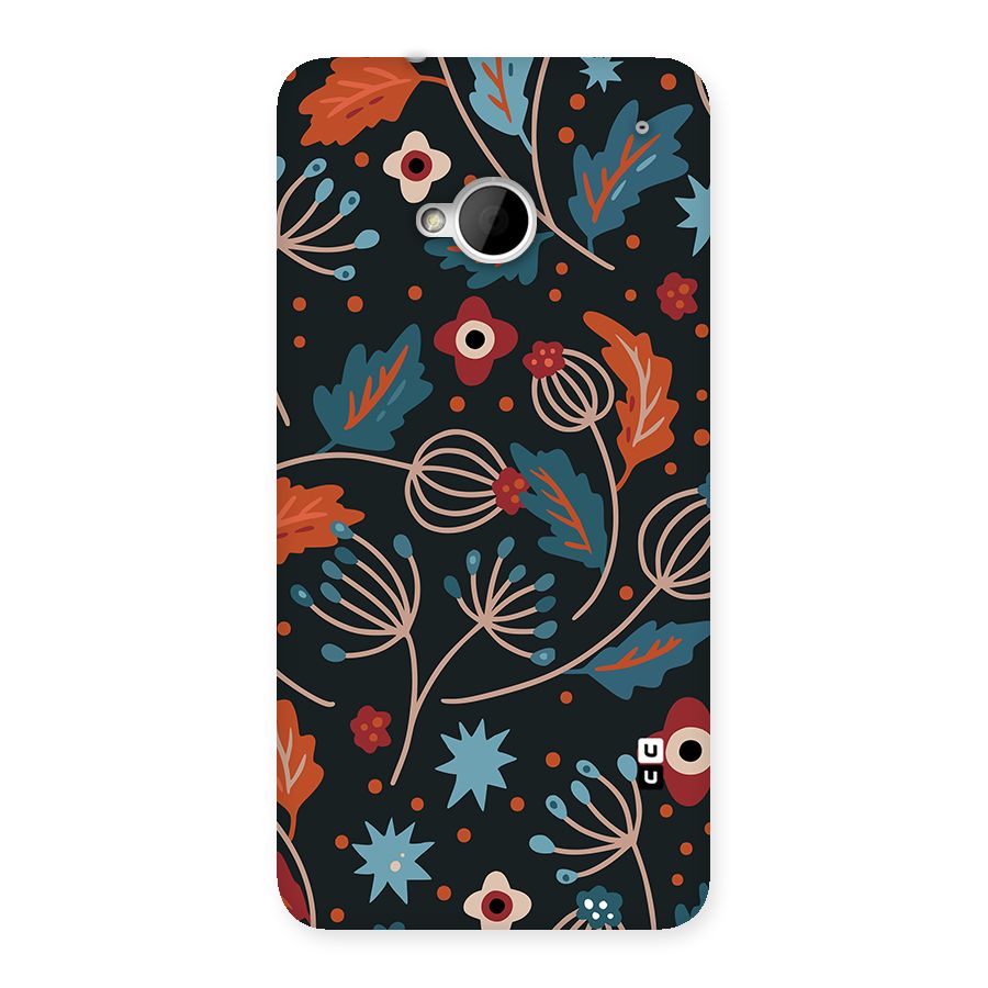 Nordic Arts Leaves Back Case for One M7 (Single Sim)