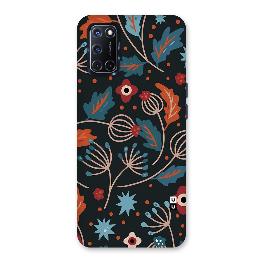 Nordic Arts Leaves Back Case for Oppo A52