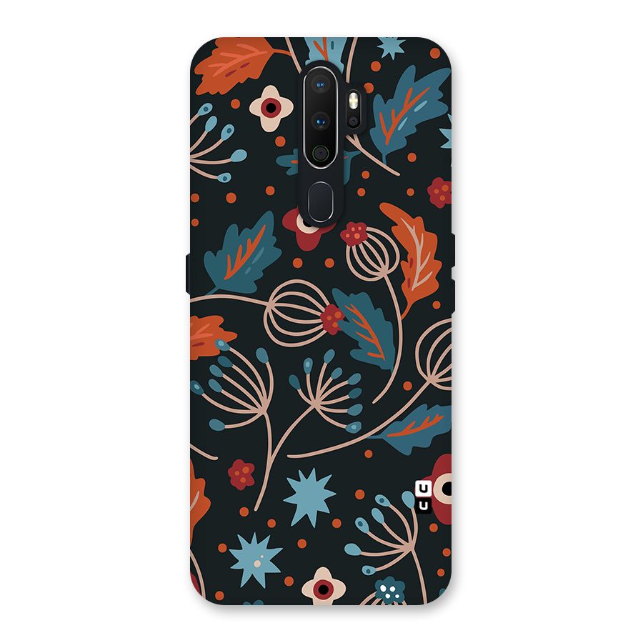 Nordic Arts Leaves Back Case for Oppo A5 (2020)