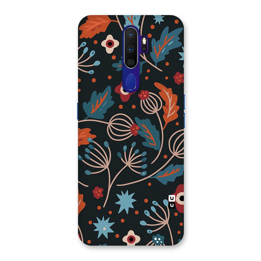 Nordic Arts Leaves Back Case for Oppo A9 (2020)