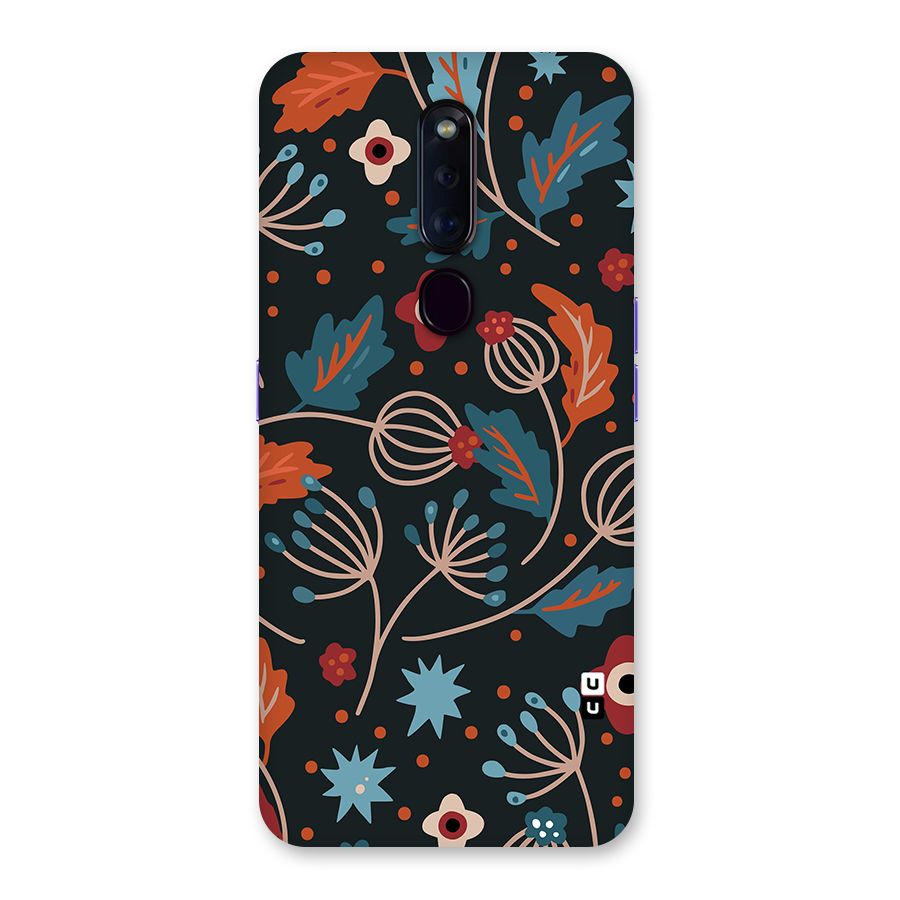 Nordic Arts Leaves Back Case for Oppo F11 Pro