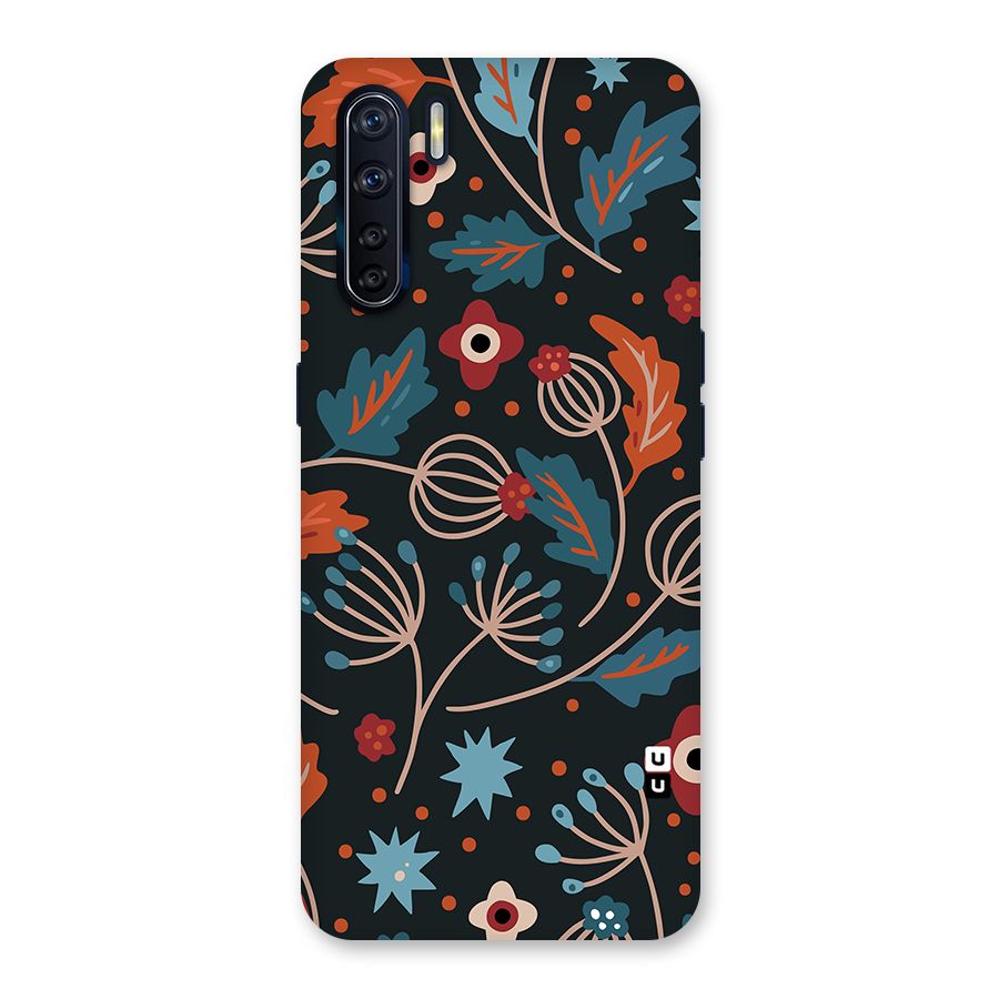 Nordic Arts Leaves Back Case for Oppo F15