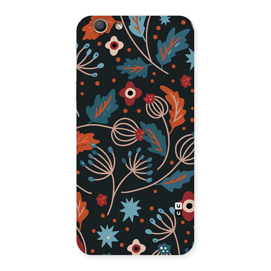 Nordic Arts Leaves Back Case for Oppo F1s