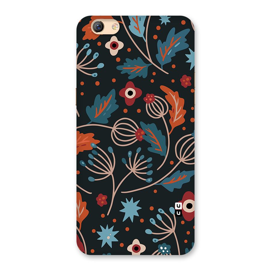 Nordic Arts Leaves Back Case for Oppo F3 Plus