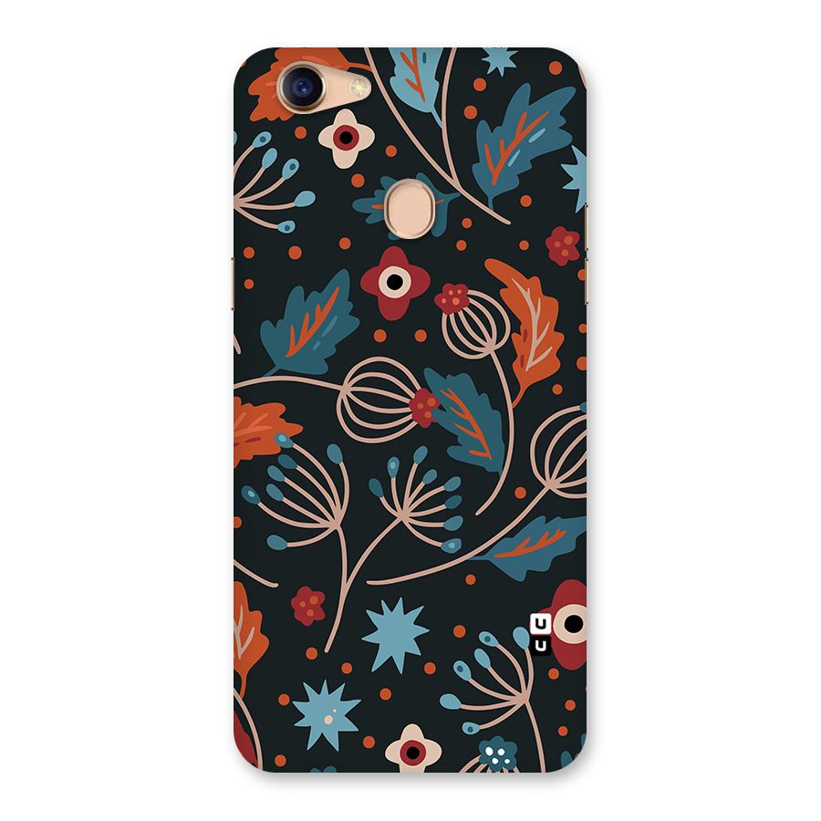 Nordic Arts Leaves Back Case for Oppo F5