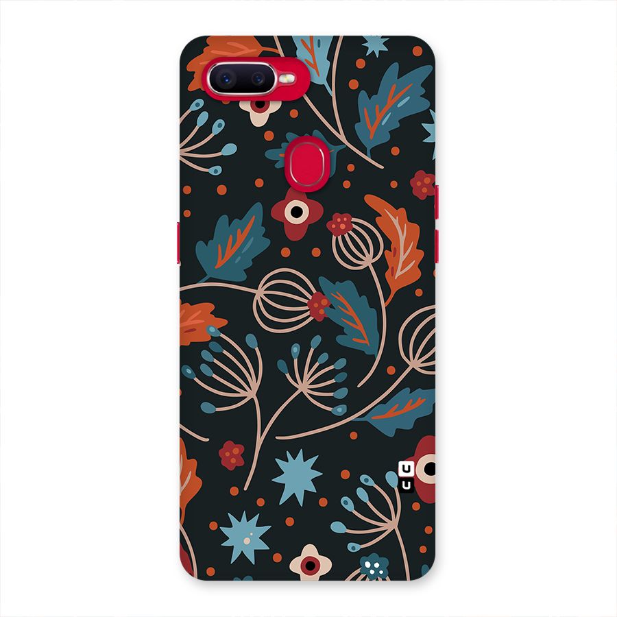 Nordic Arts Leaves Back Case for Oppo F9 Pro