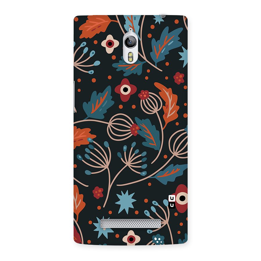 Nordic Arts Leaves Back Case for Oppo Find 7