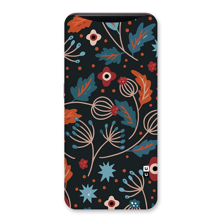 Nordic Arts Leaves Back Case for Oppo Find X