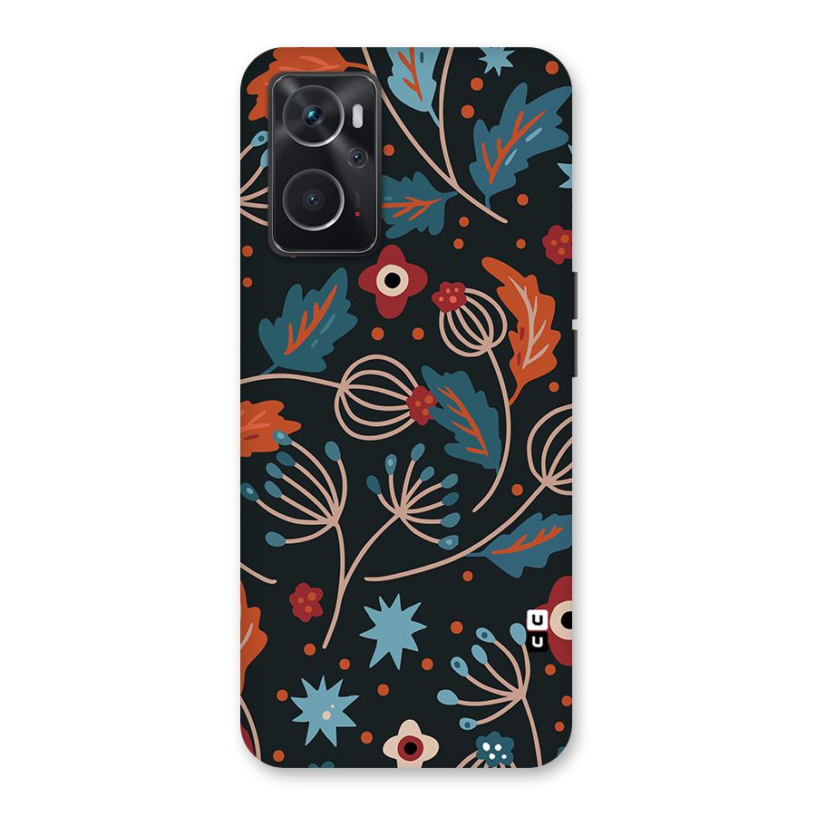 Nordic Arts Leaves Back Case for Oppo K10 4G