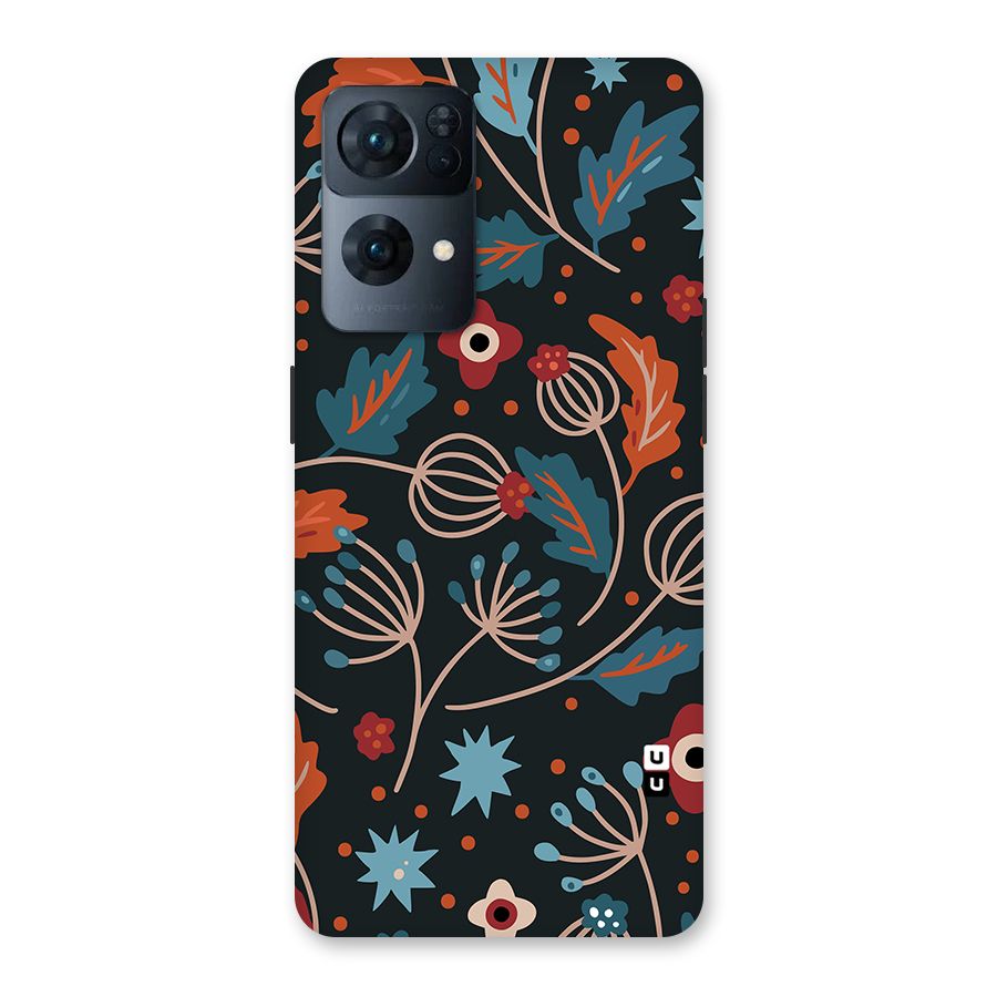 Nordic Arts Leaves Back Case for Oppo Reno7 Pro 5G