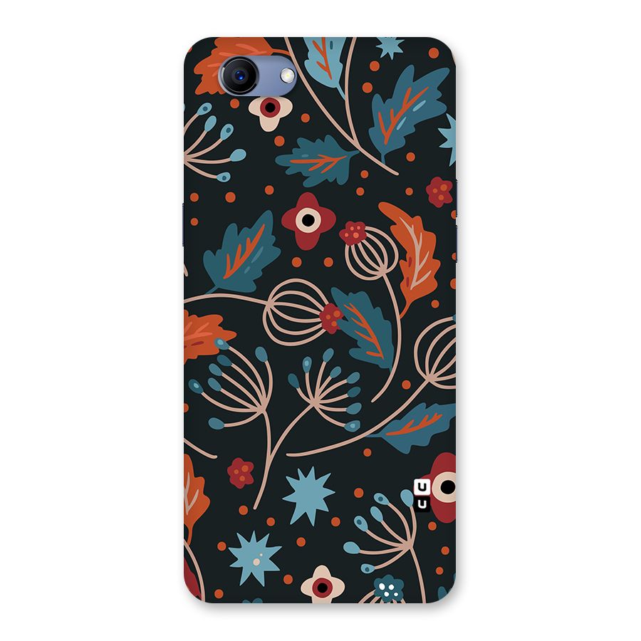 Nordic Arts Leaves Back Case for Realme 1