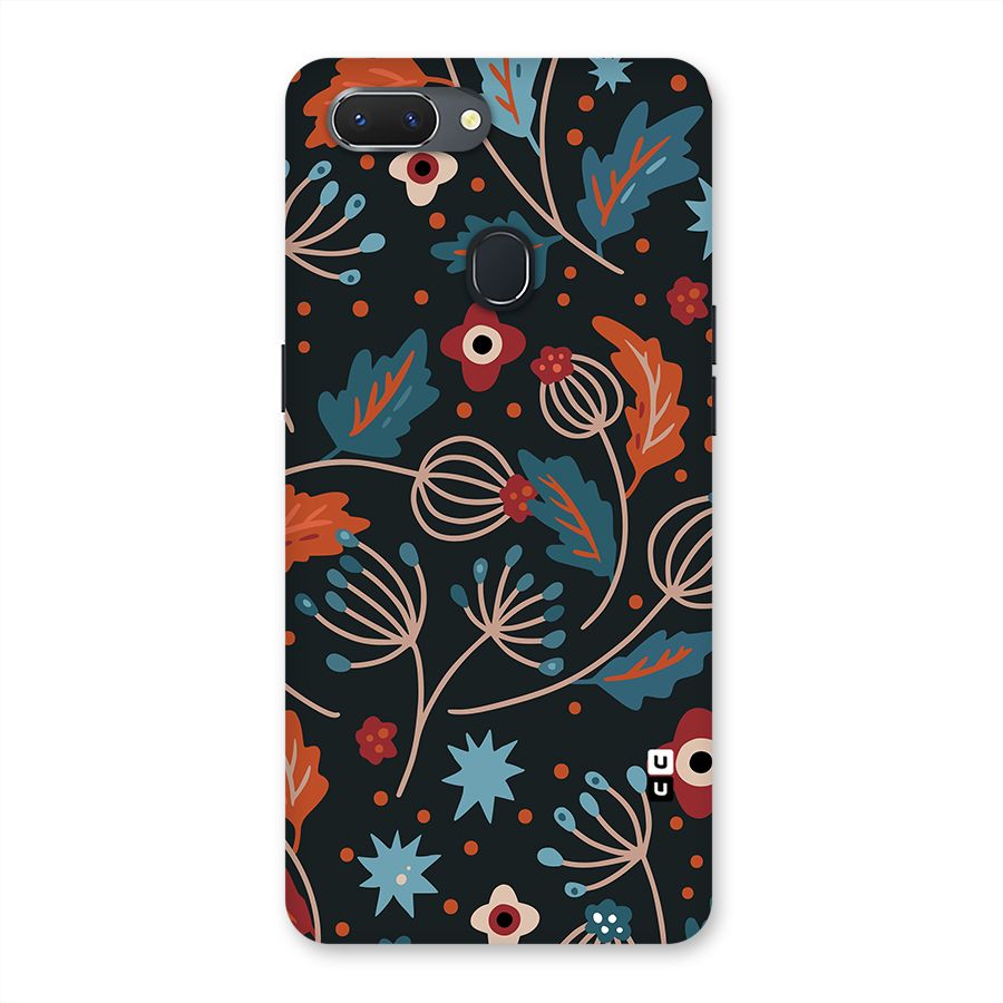 Nordic Arts Leaves Back Case for Realme 2