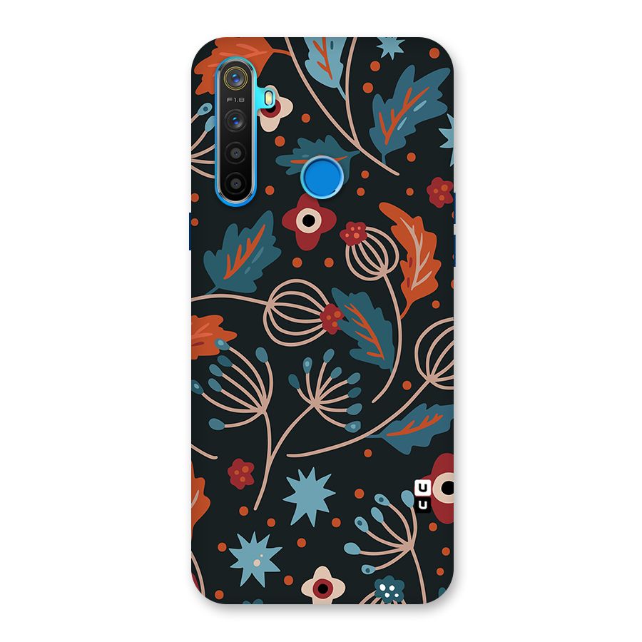 Nordic Arts Leaves Back Case for Realme 5s