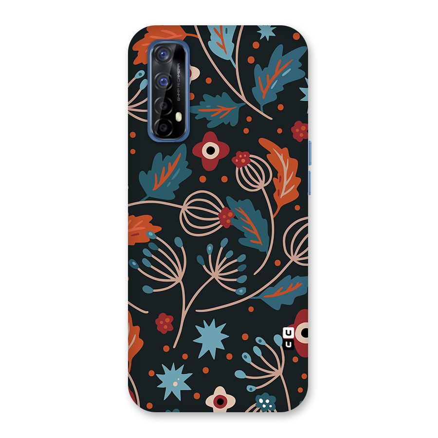 Nordic Arts Leaves Back Case for Realme 7