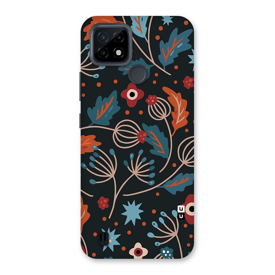 Nordic Arts Leaves Back Case for Realme C21