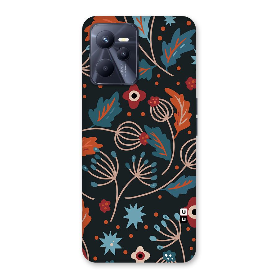 Nordic Arts Leaves Back Case for Realme C35