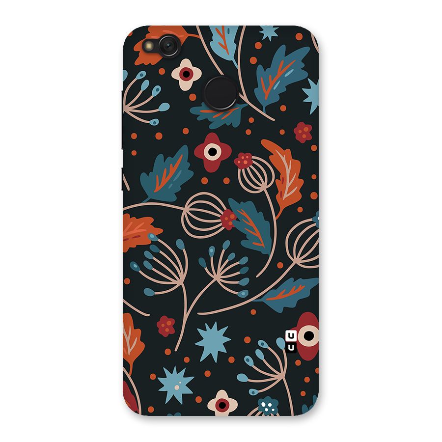 Nordic Arts Leaves Back Case for Redmi 4