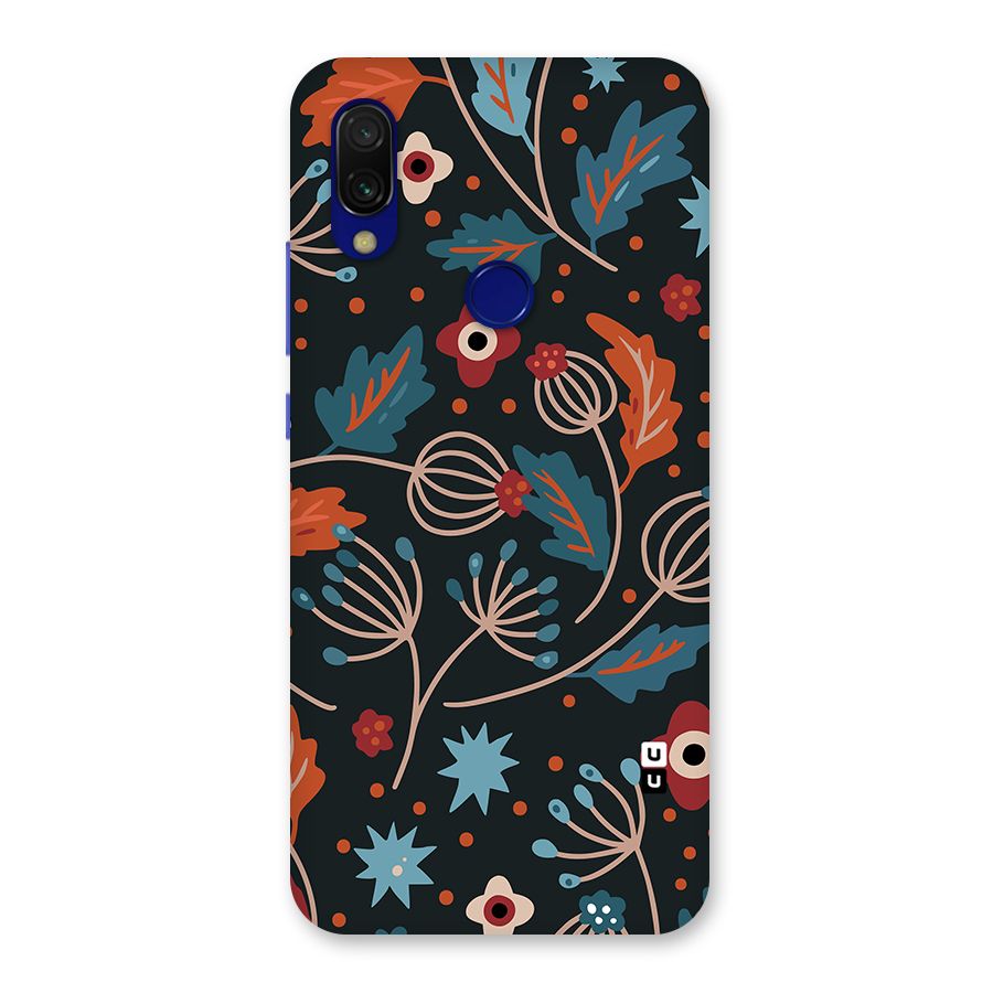Nordic Arts Leaves Back Case for Redmi 7