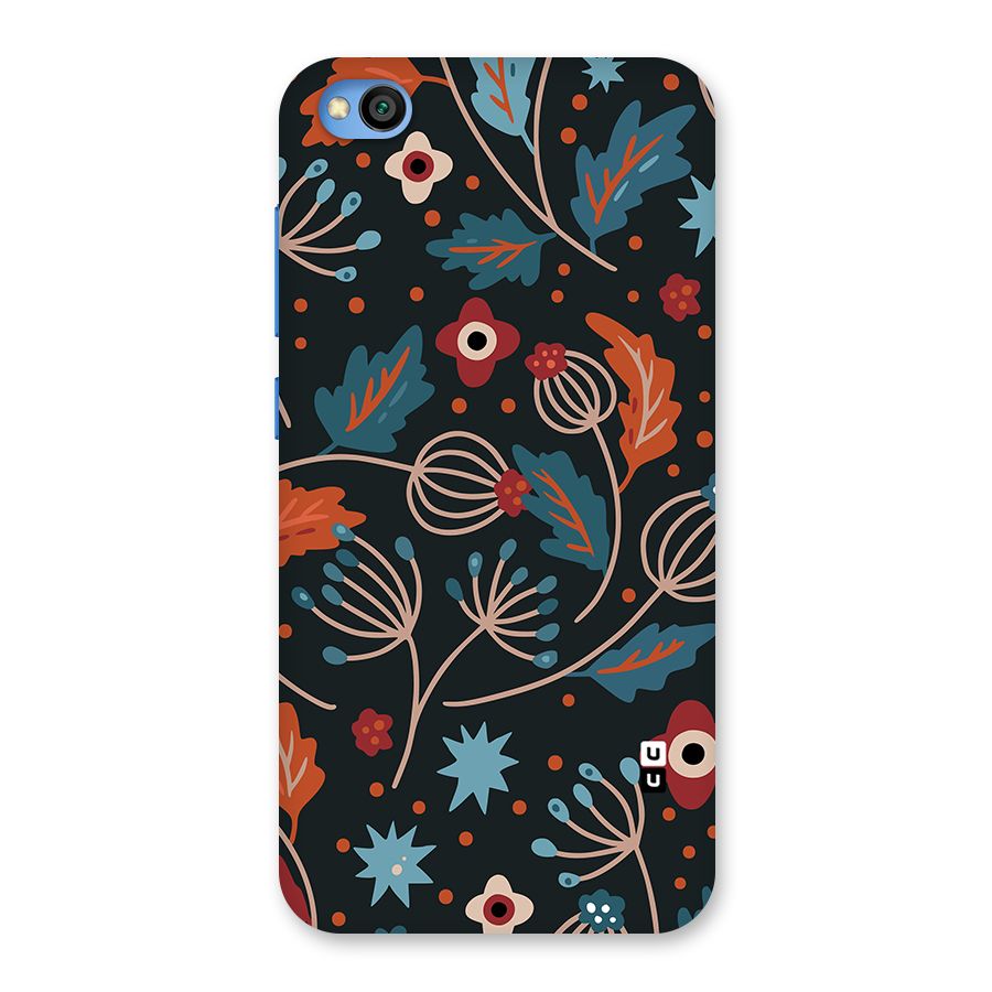 Nordic Arts Leaves Back Case for Redmi Go
