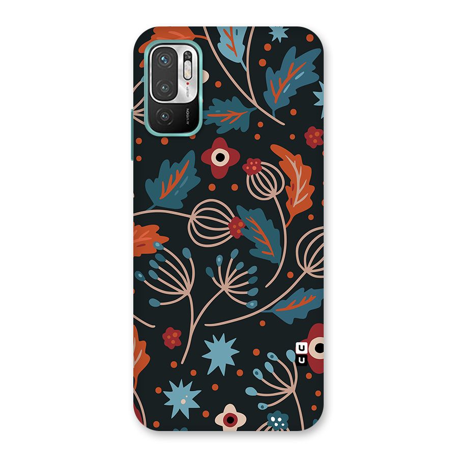 Nordic Arts Leaves Back Case for Redmi Note 10T 5G
