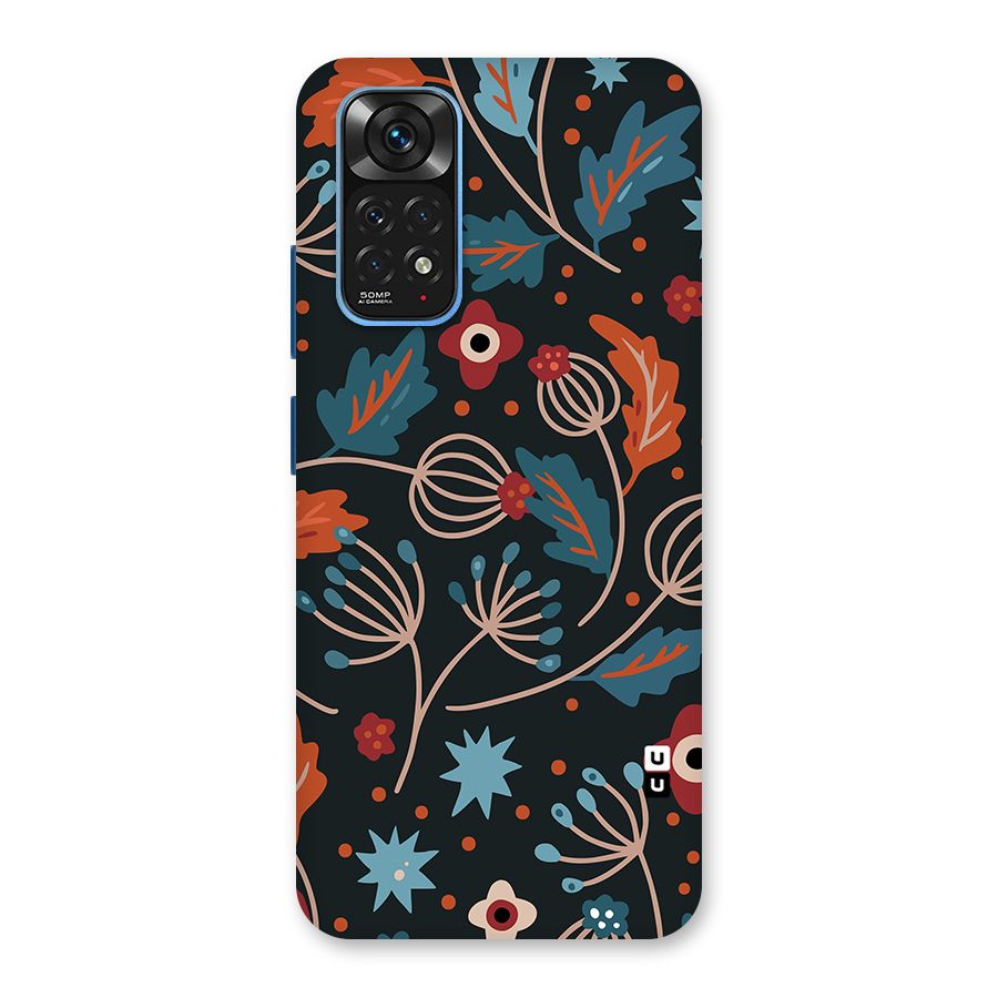 Nordic Arts Leaves Back Case for Redmi Note 11S