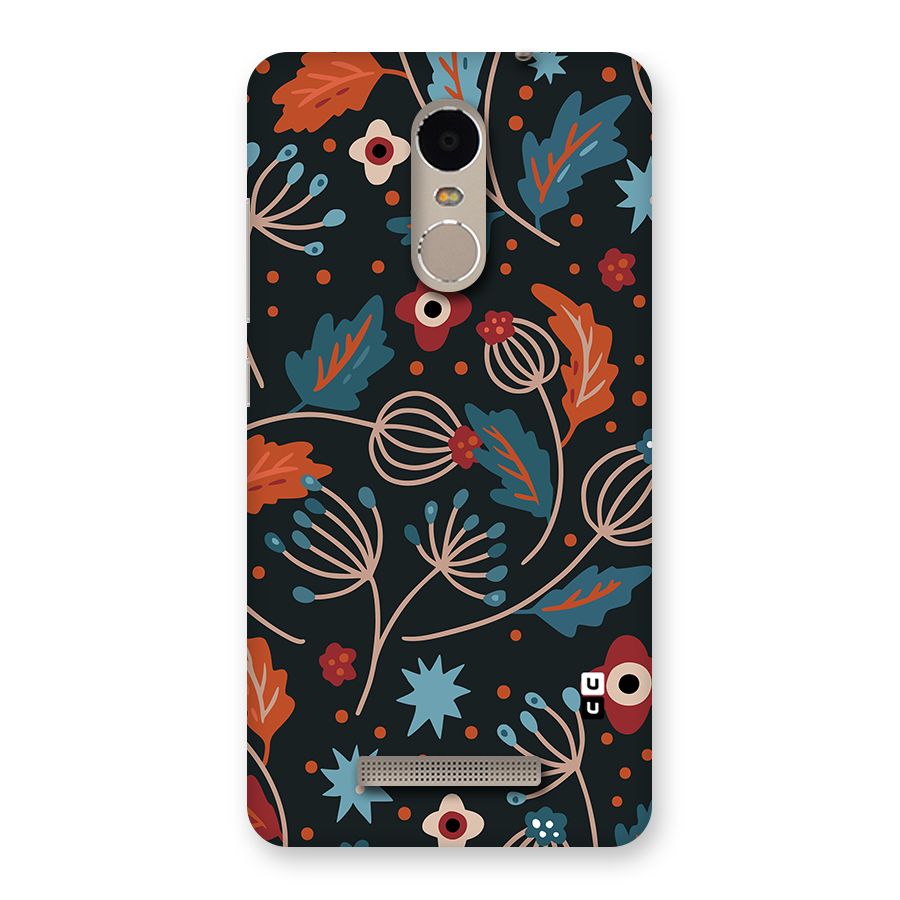Nordic Arts Leaves Back Case for Redmi Note 3