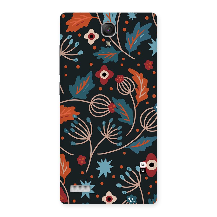 Nordic Arts Leaves Back Case for Redmi Note 4