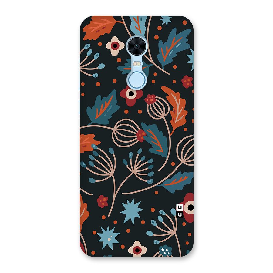 Nordic Arts Leaves Back Case for Redmi Note 5