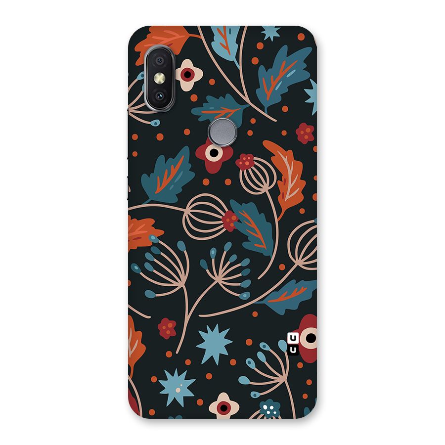 Nordic Arts Leaves Back Case for Redmi Y2