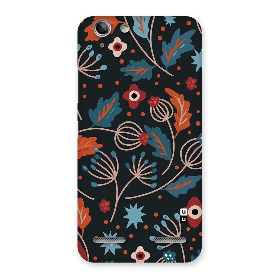 Nordic Arts Leaves Back Case for Vibe K5