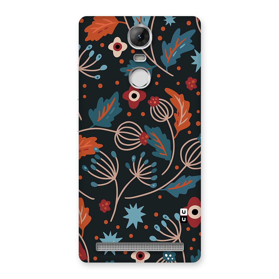 Nordic Arts Leaves Back Case for Vibe K5 Note