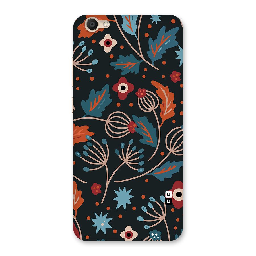 Nordic Arts Leaves Back Case for Vivo V5
