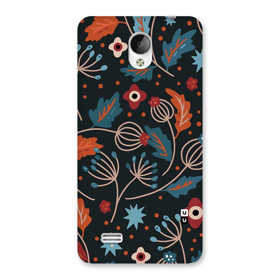 Nordic Arts Leaves Back Case for Vivo Y21