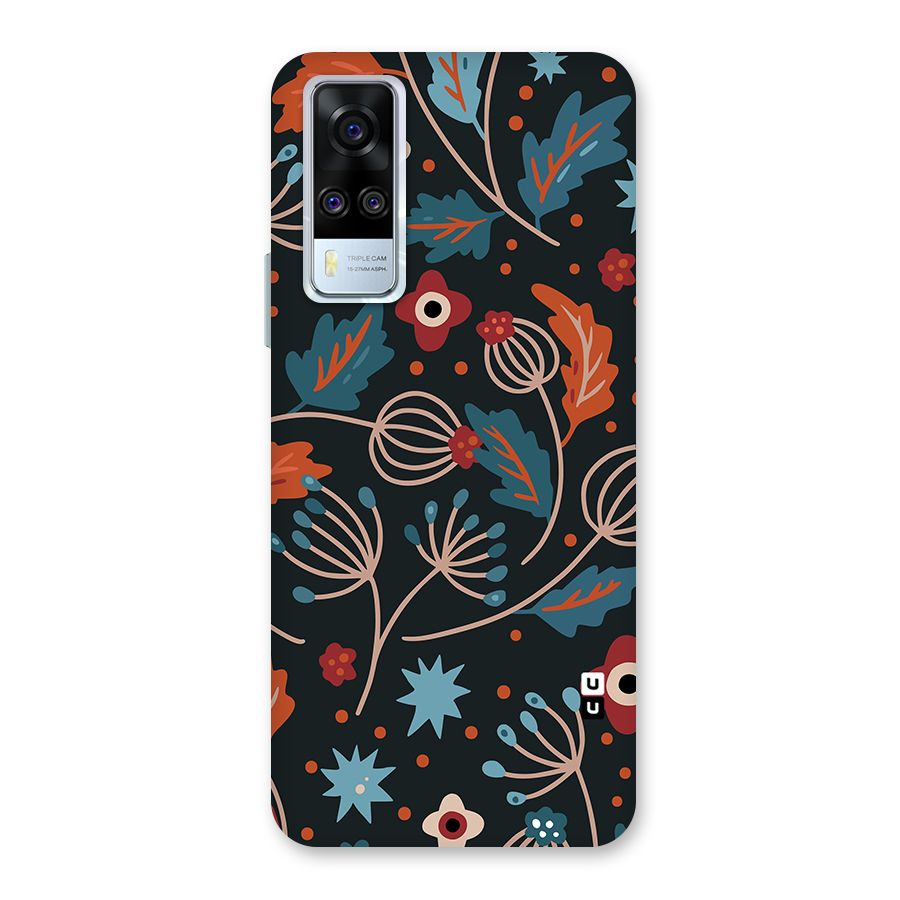 Nordic Arts Leaves Back Case for Vivo Y31