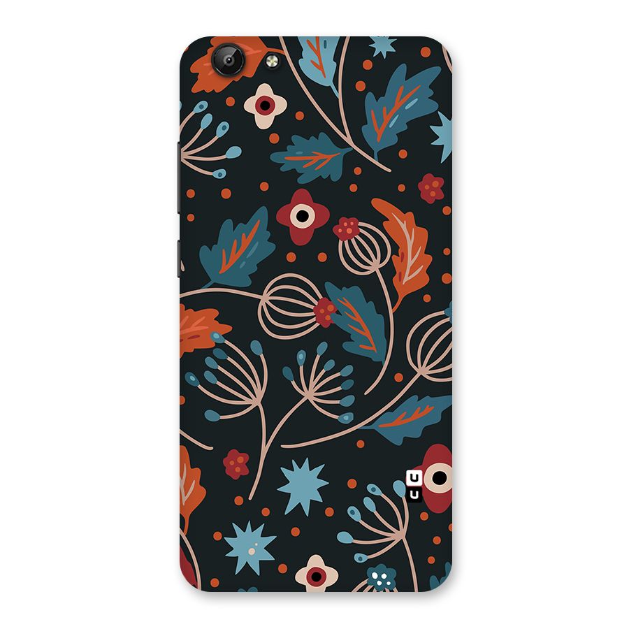 Nordic Arts Leaves Back Case for Vivo Y69