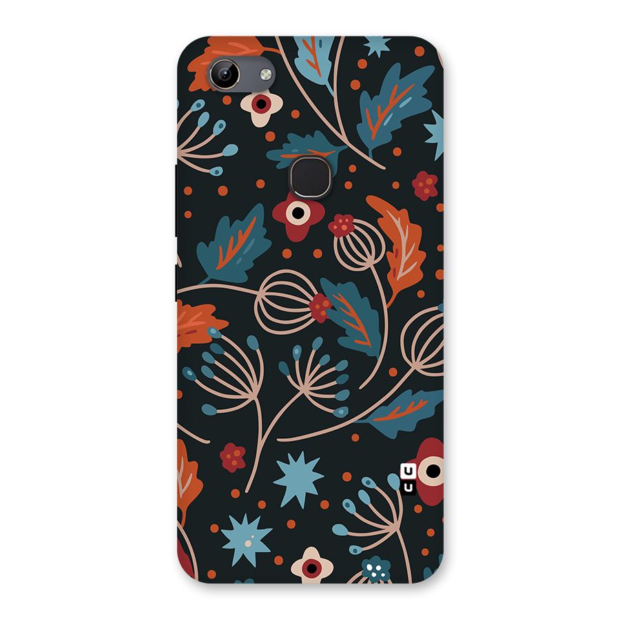 Nordic Arts Leaves Back Case for Vivo Y81