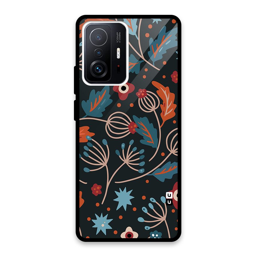 Nordic Arts Leaves Back Case for Xiaomi 11T Pro