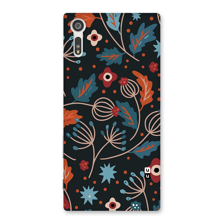 Nordic Arts Leaves Back Case for Xperia XZ