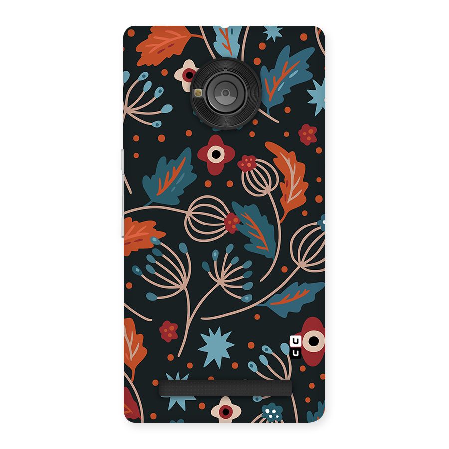 Nordic Arts Leaves Back Case for Yunique