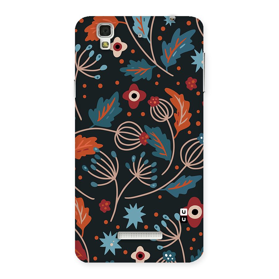 Nordic Arts Leaves Back Case for Yureka