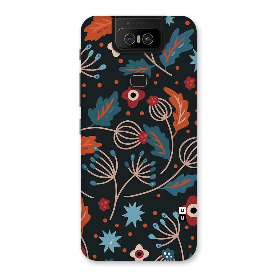 Nordic Arts Leaves Back Case for Zenfone 6z