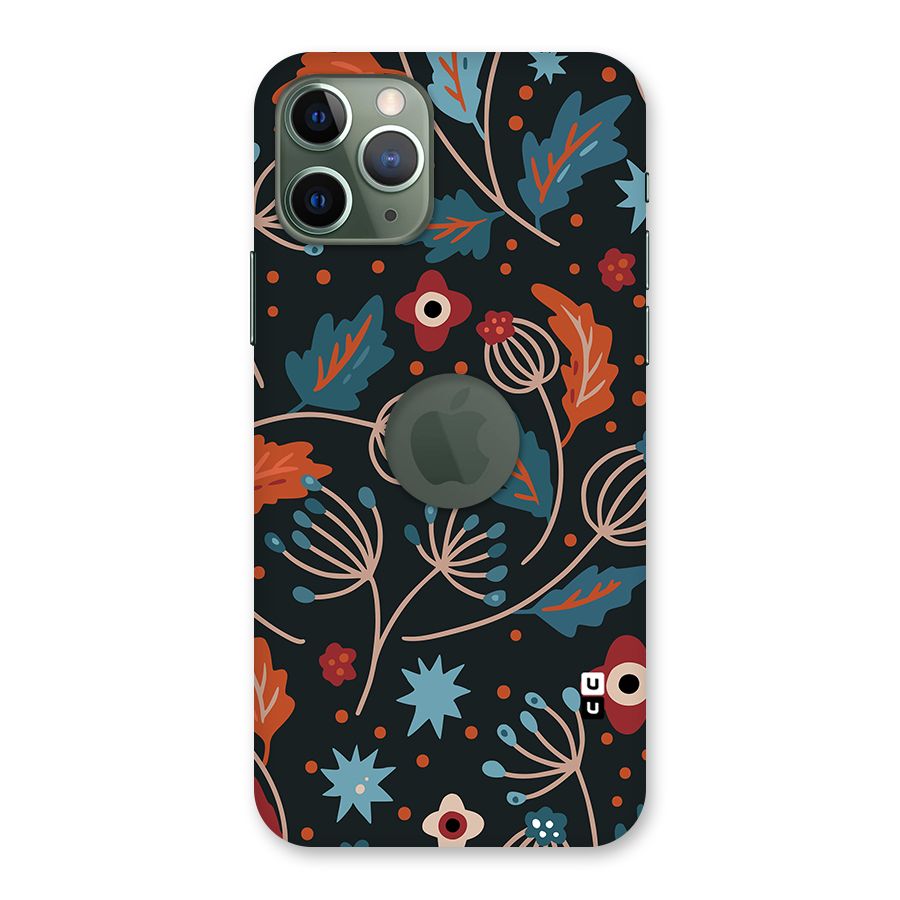 Nordic Arts Leaves Back Case for iPhone 11 Pro Logo  Cut