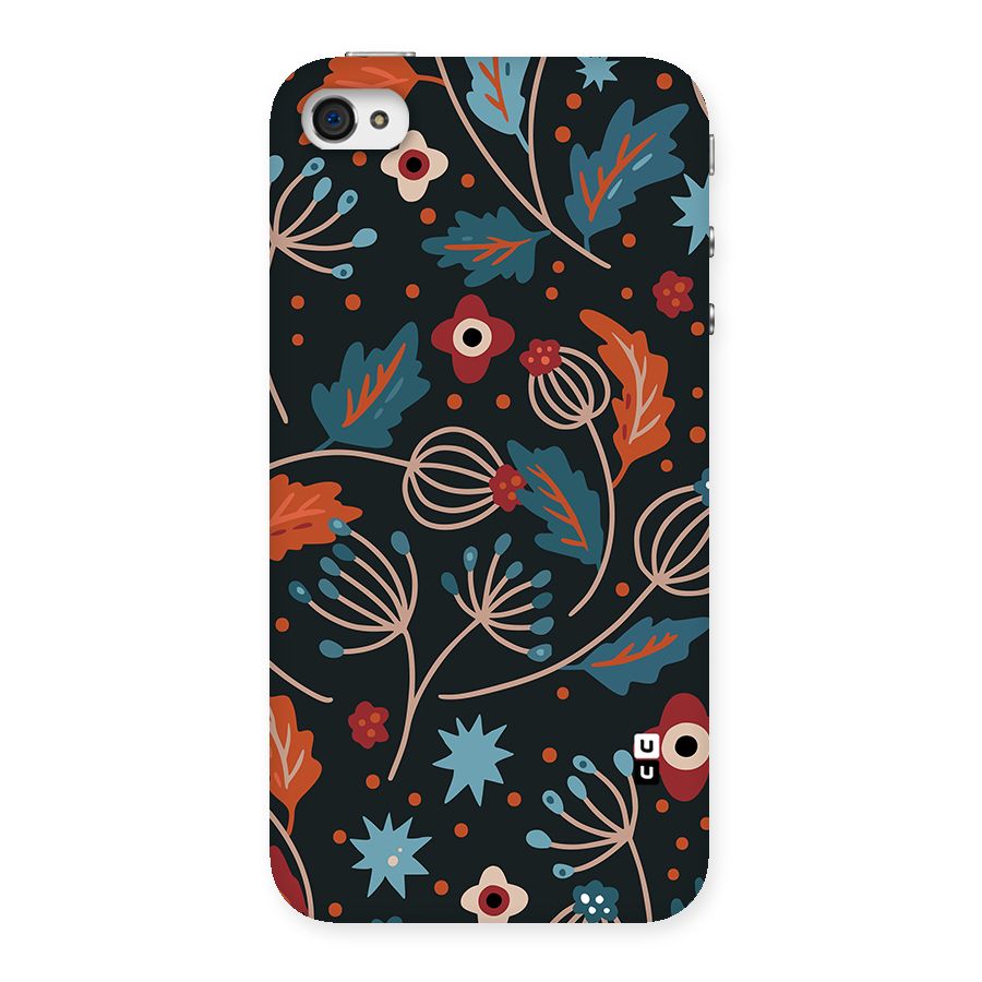 Nordic Arts Leaves Back Case for iPhone 4 4s