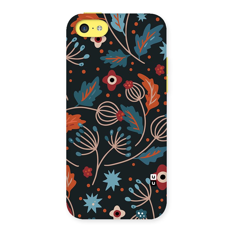 Nordic Arts Leaves Back Case for iPhone 5C