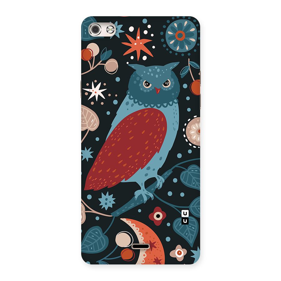 Nordic Arts Owl Back Case for Canvas Silver 5