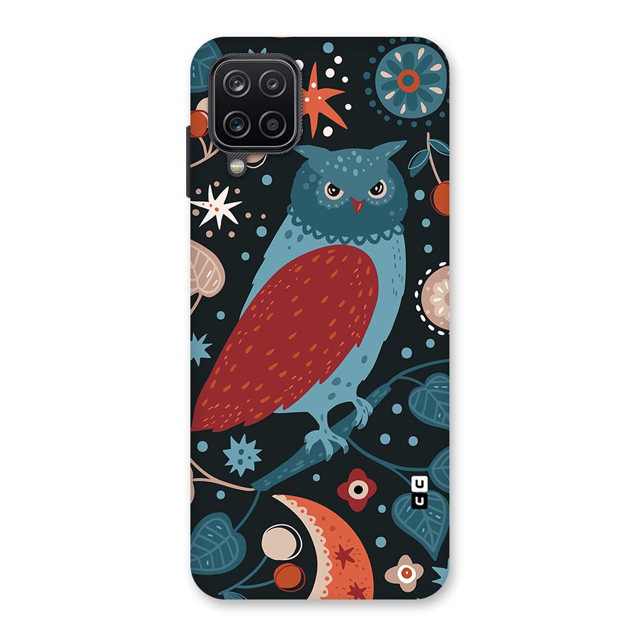 Nordic Arts Owl Back Case for Galaxy A12