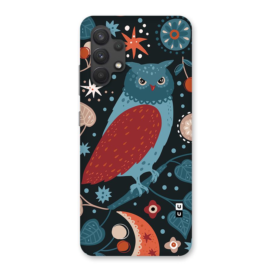 Nordic Arts Owl Back Case for Galaxy A32