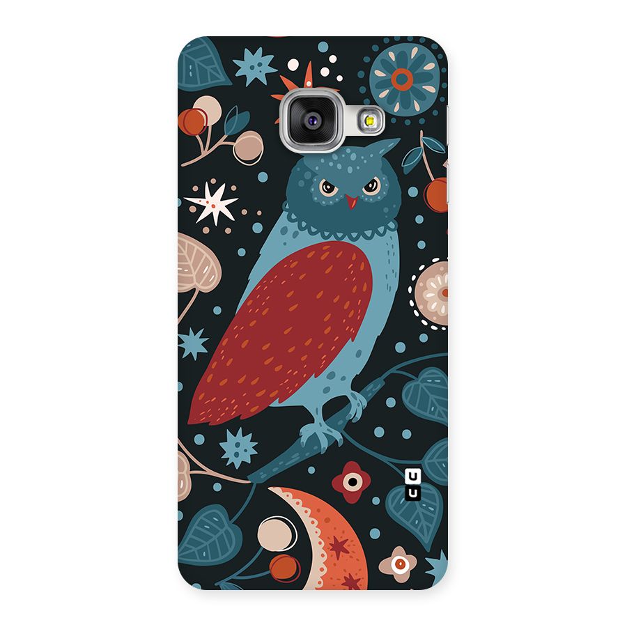Nordic Arts Owl Back Case for Galaxy A3 (2016)